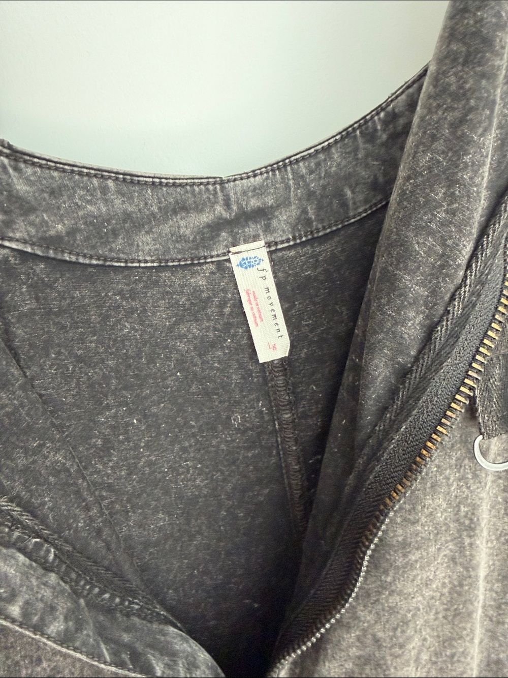 Free People Washed Black Utility Jumpsuit - Picture 2 of 5
